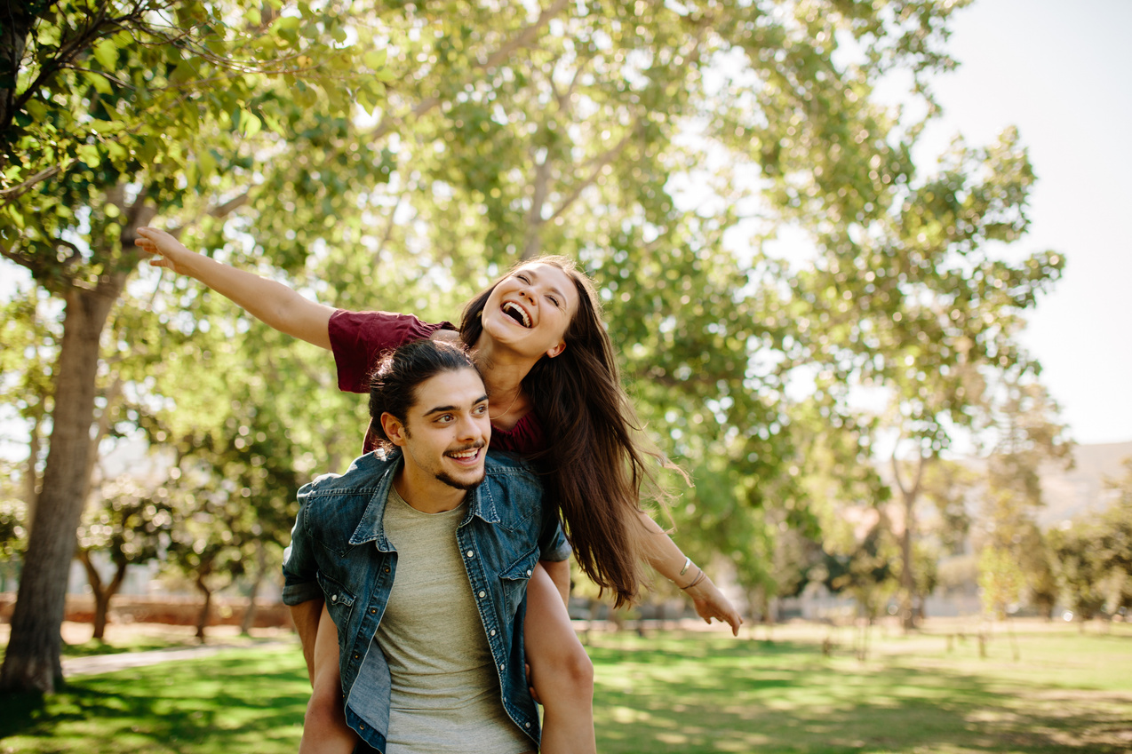 Happy Couple Enjoying Life